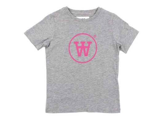 Wood Wood t-shirt Ola grey melange